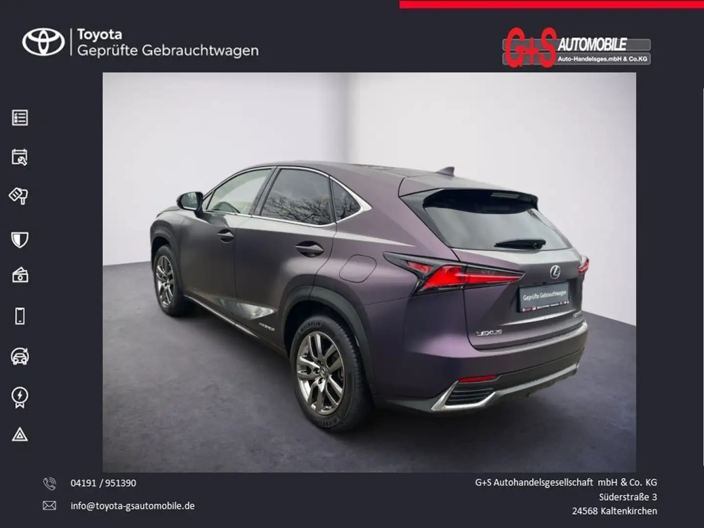 Lexus NX 300 300h E-FOUR Launch Edition Silber - 2