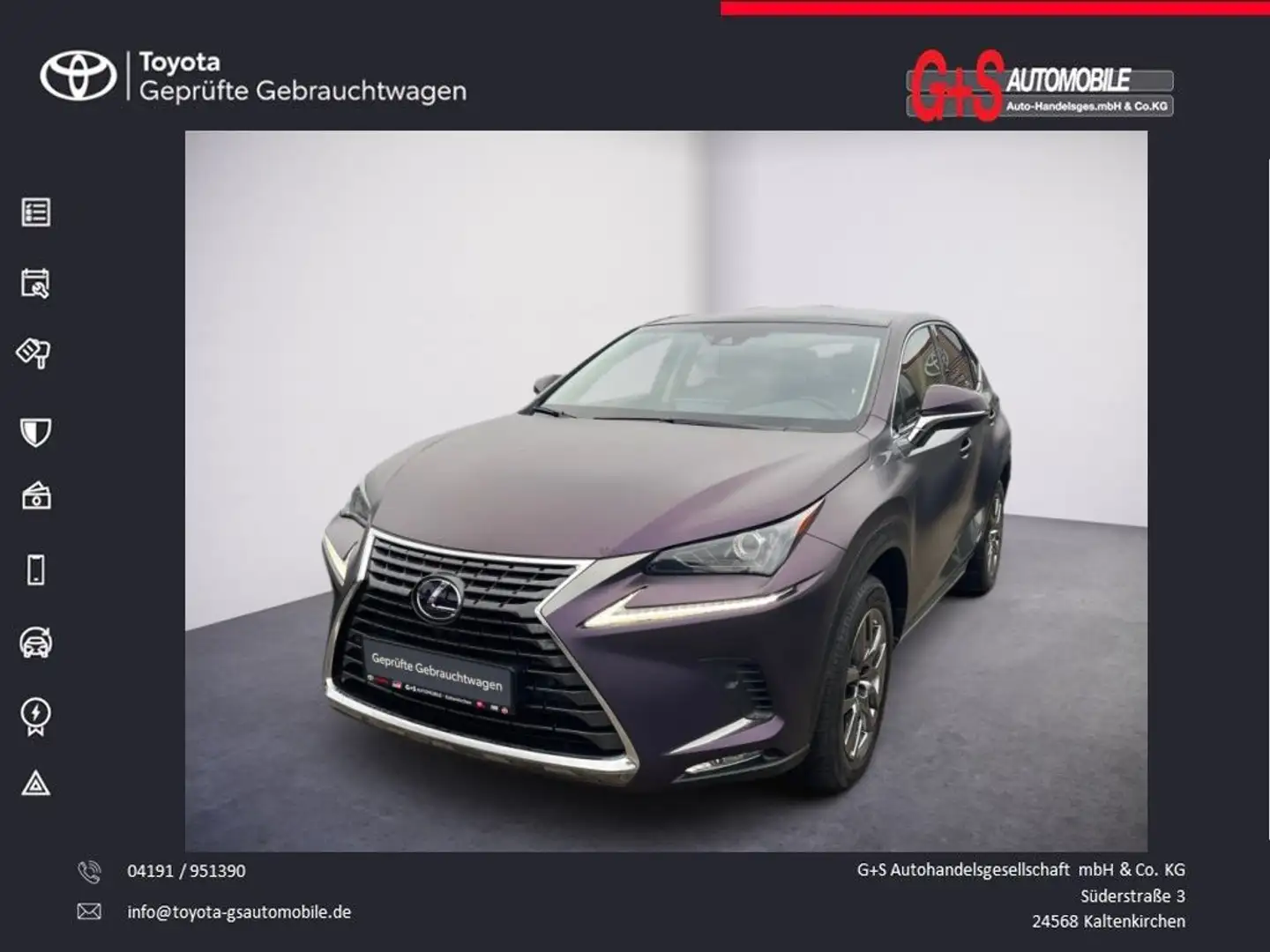 Lexus NX 300 300h E-FOUR Launch Edition Argent - 1