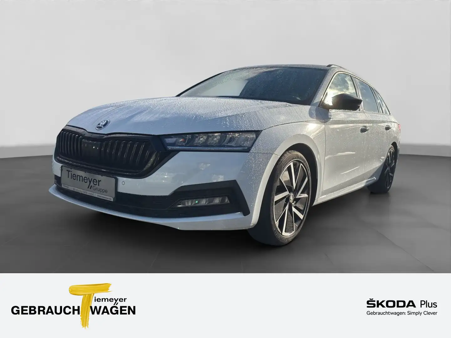 Skoda Octavia Combi 1.0 TSI DSG SPORTPAKET LM18 HuD NA Weiß - 1