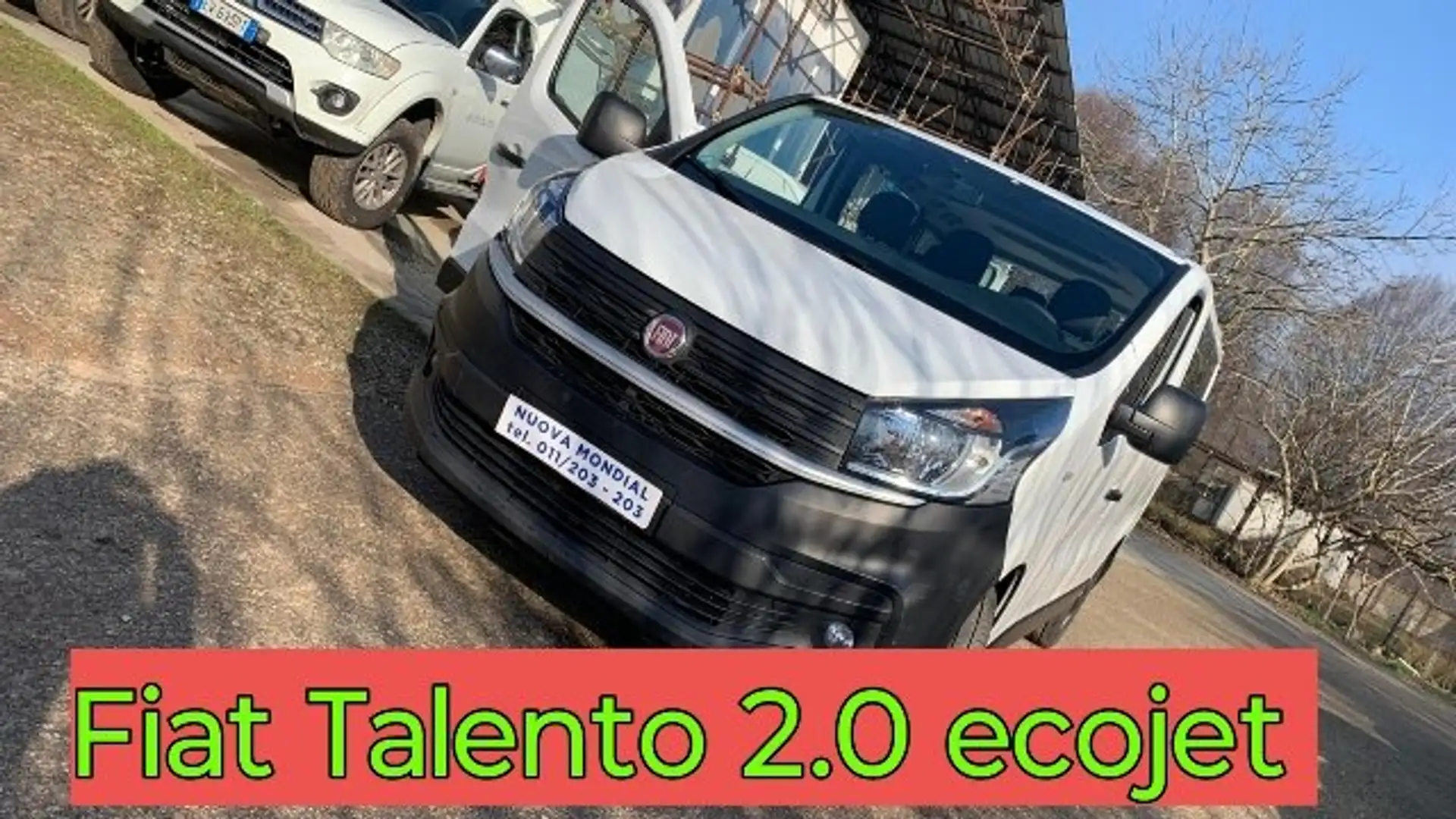 Fiat Talento 2.0 ECOJET 120 CV N1 6 POSTI Weiß - 1