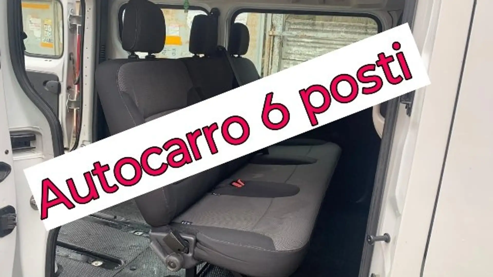 Fiat Talento 2.0 ECOJET 120 CV N1 6 POSTI Weiß - 2