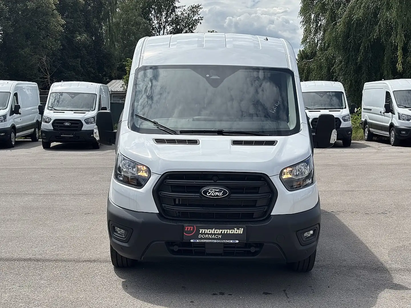 Ford Transit Transit Kasten 2,0 EcoBlue L2H2 350 Trend Blanc - 2