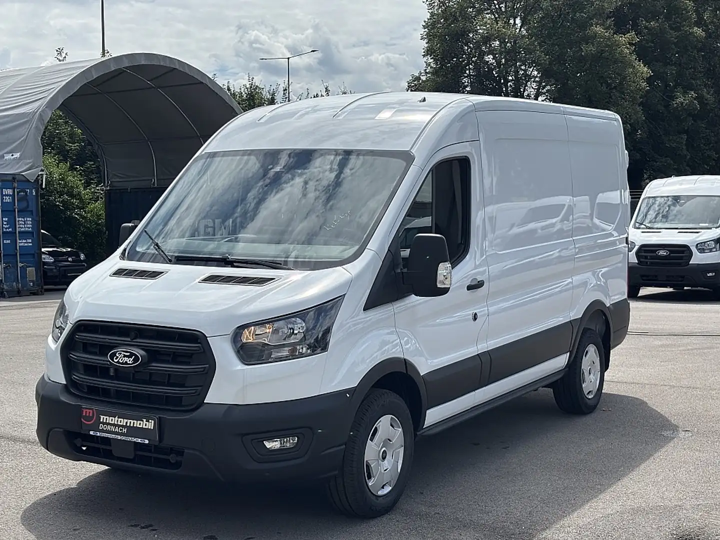 Ford Transit Transit Kasten 2,0 EcoBlue L2H2 350 Trend Blanc - 1