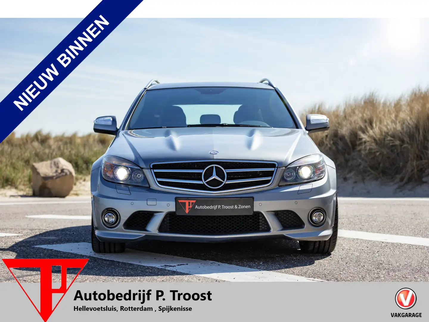 Mercedes-Benz C 63 AMG Estate Origineel NL/Volledig onderhouden/Panoramad Gris - 1