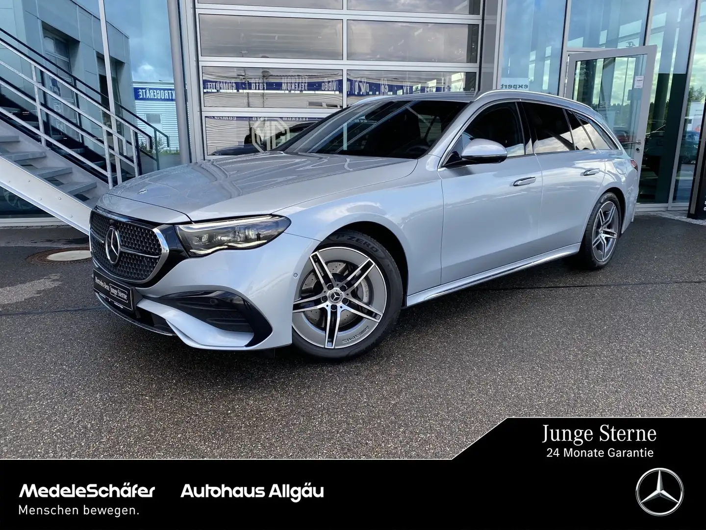 Mercedes-Benz E 300 E 300 T de AMG 19" HuD AHK Distronic D-Light 360° Argent - 1