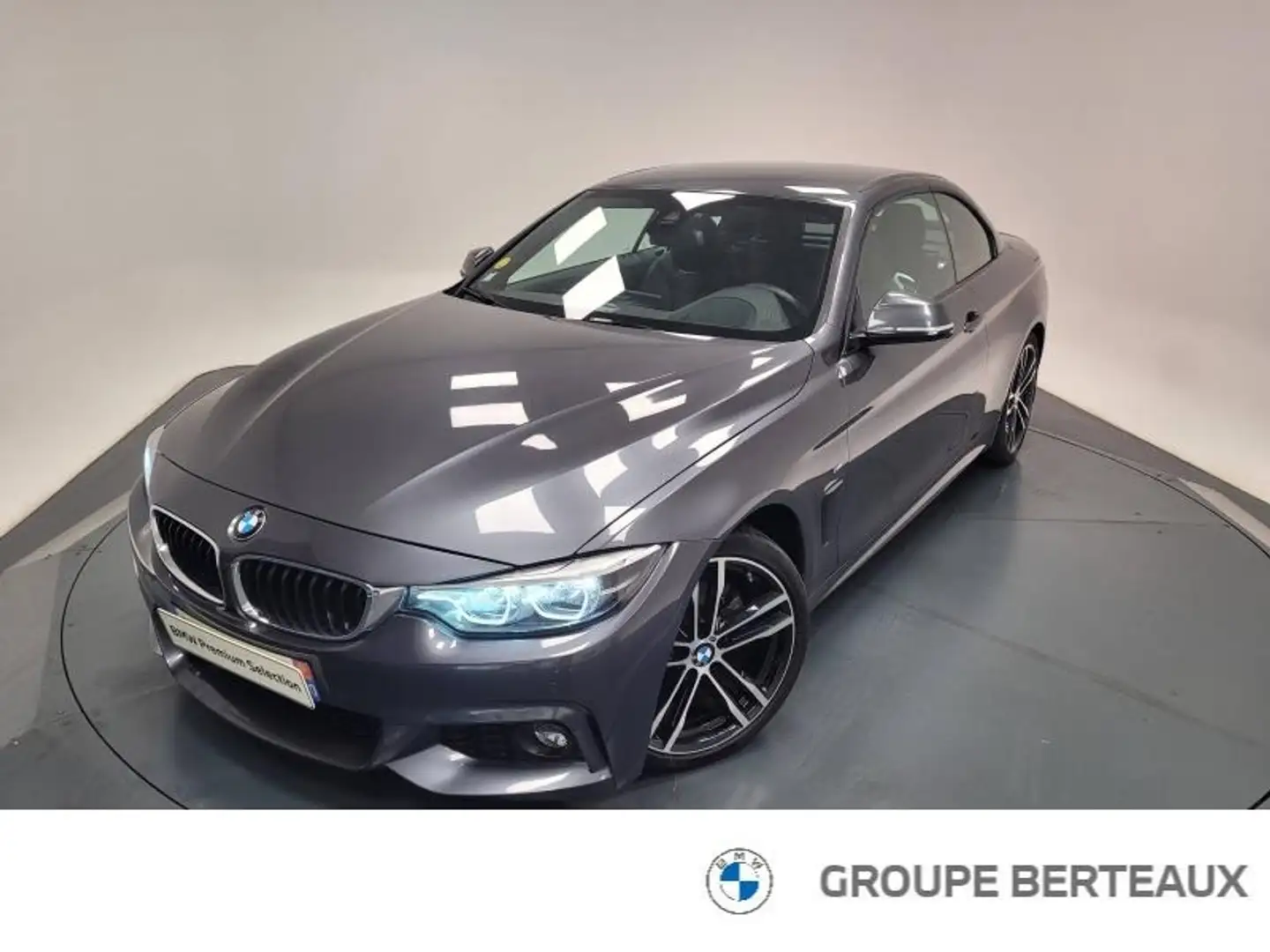 BMW 420 420dA 190ch M Sport Gris - 1