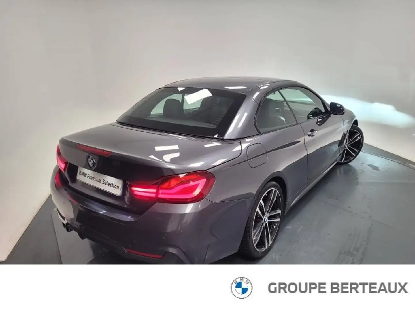BMW 420 420dA 190ch M Sport Gris - 2
