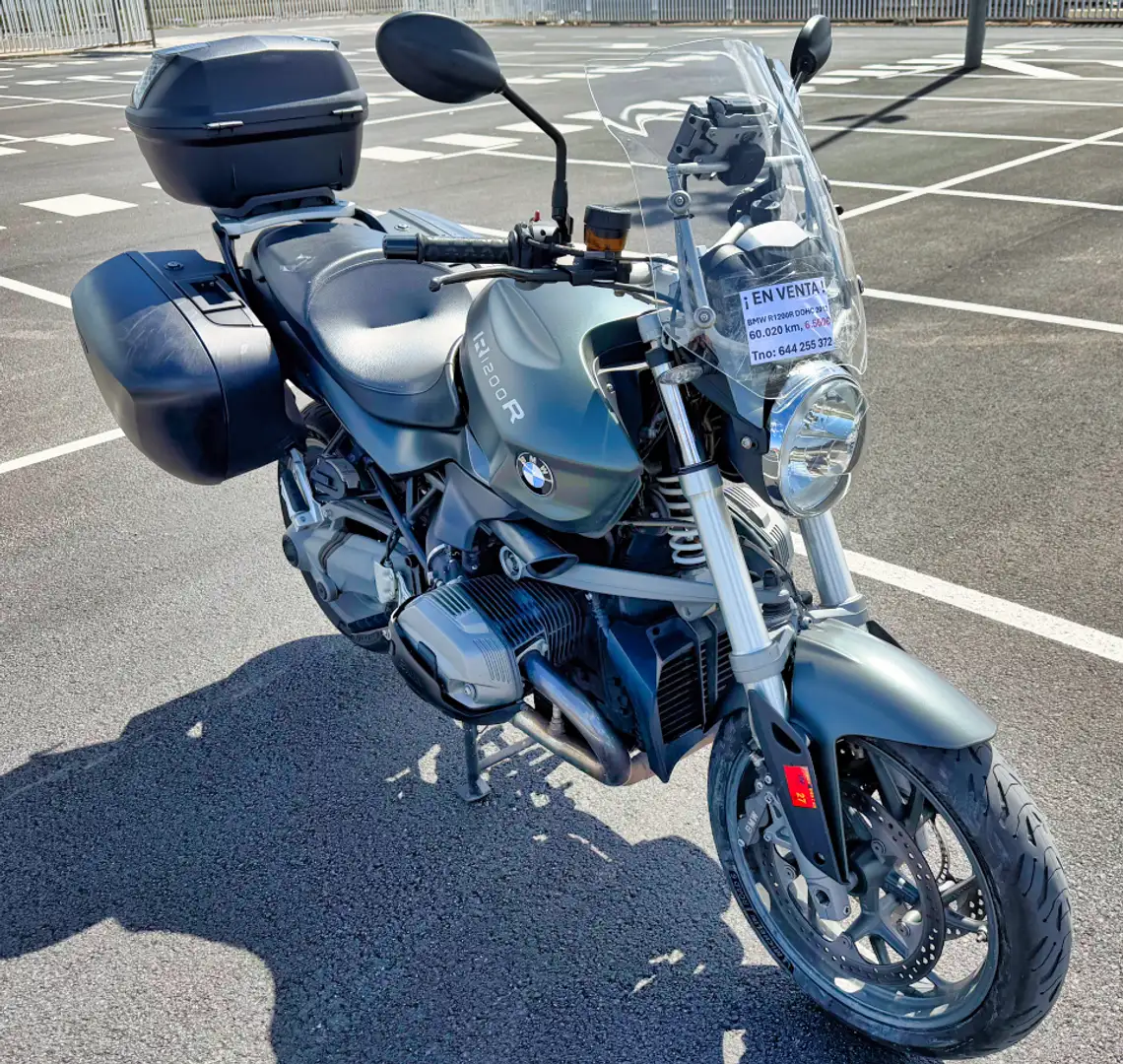 BMW R 1200 R DOHC (2012) | 60.045 km | 6.500 € | Valencia Gris - 1