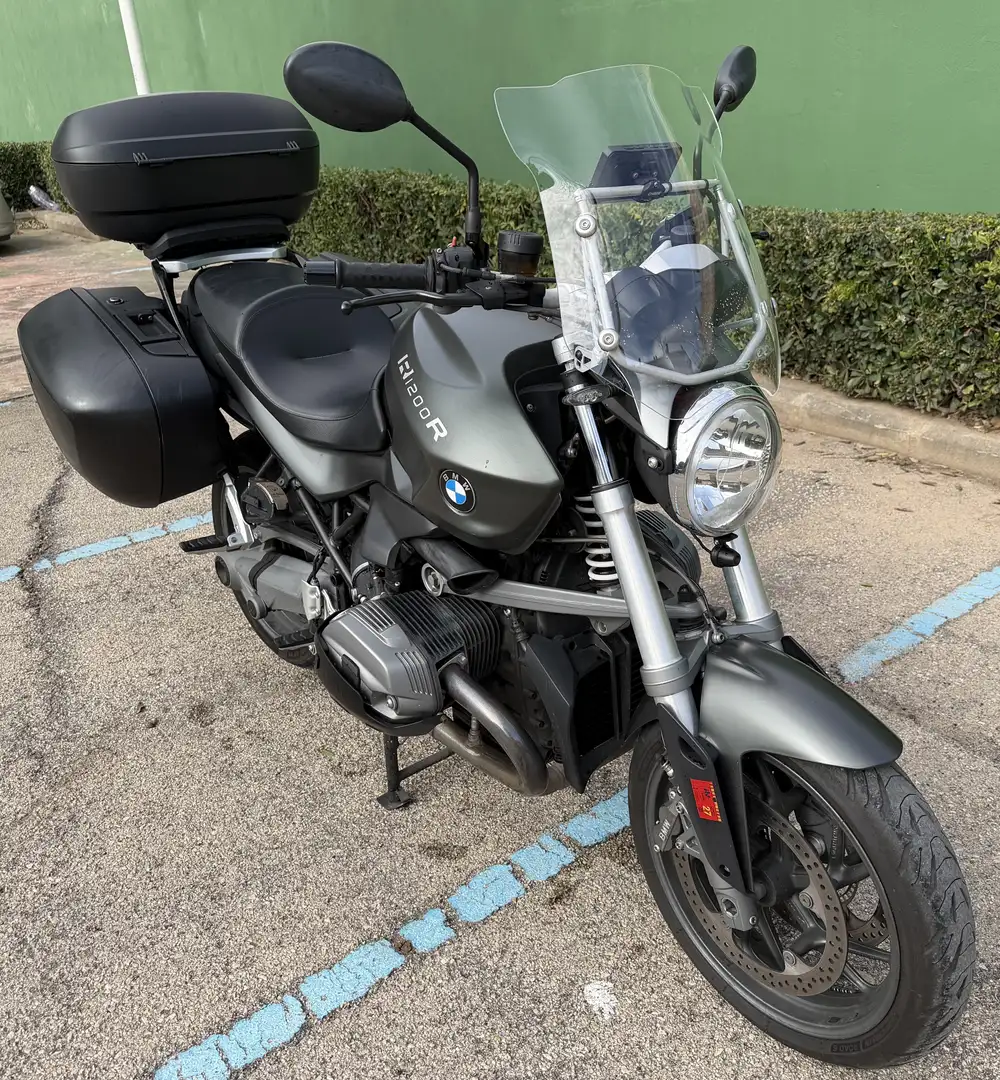 BMW R 1200 R DOHC (2012) | 59.700 km | 6.990 € | Valencia Gris - 1