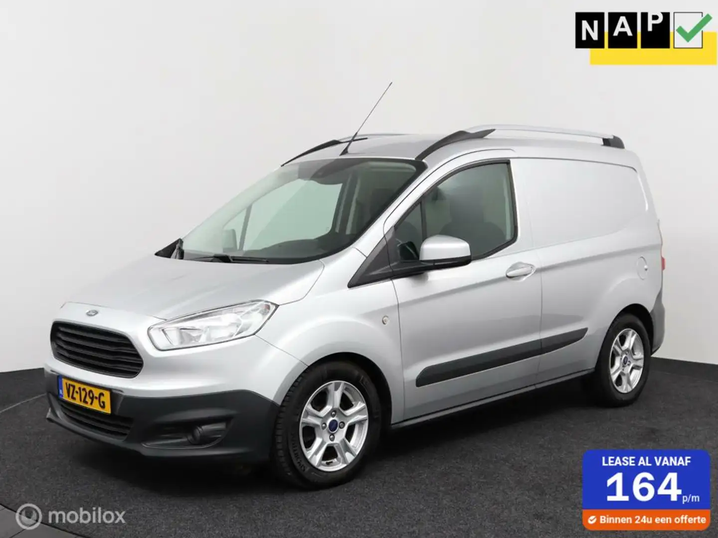 Ford Transit Courier 1.5 TDCI 95 Pk Trend | Climatronic | Navigatie | L Zilver - 1