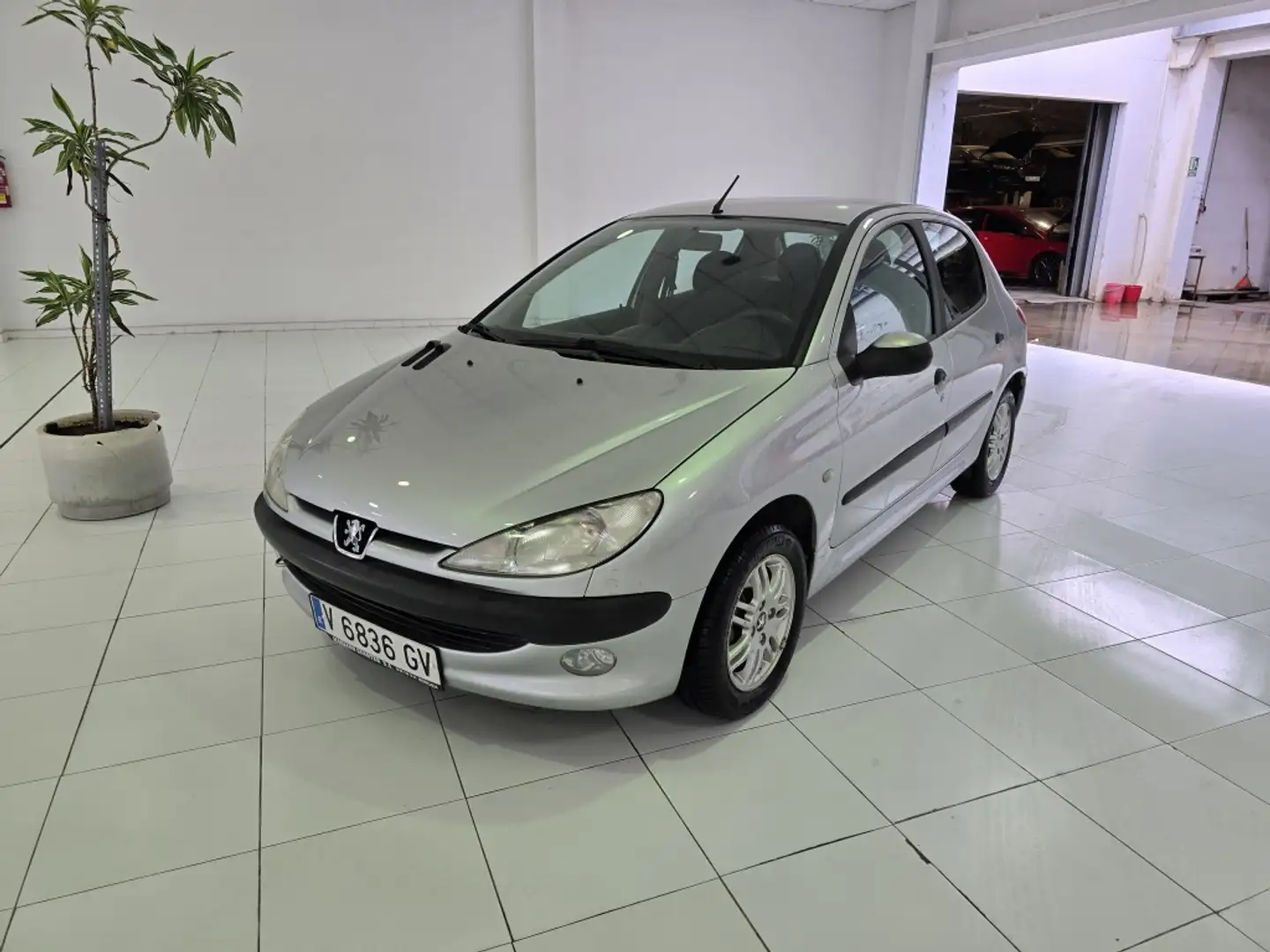 Peugeot 206 1.9 XTD Gris - 2