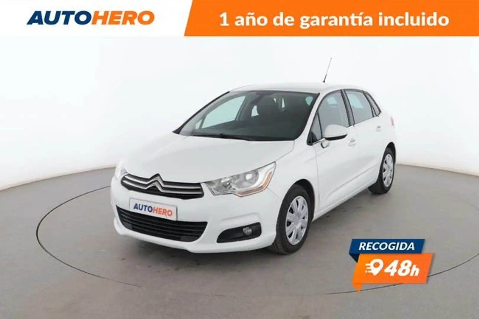 Citroen C4 1.6HDi Seduction Blanc - 1