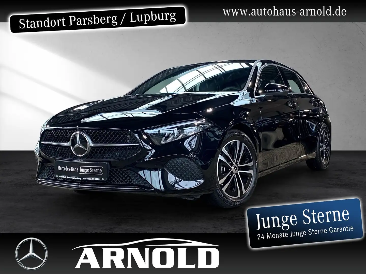 Mercedes-Benz A 180 A 180 Progressive 7G-DCT Kamera Sitzheizung LED Schwarz - 1