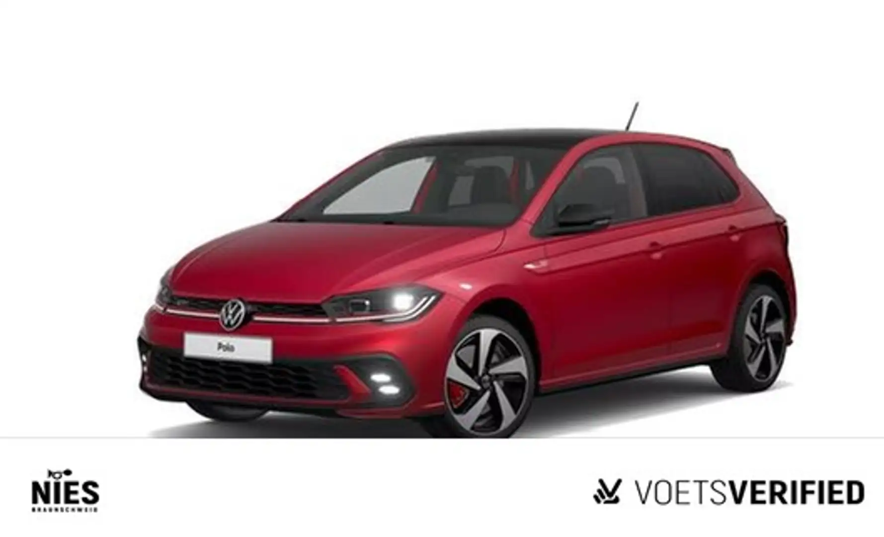 Volkswagen Polo GTI 2.0 TSI DSG ACC+KLIMA+PDC Rot - 1