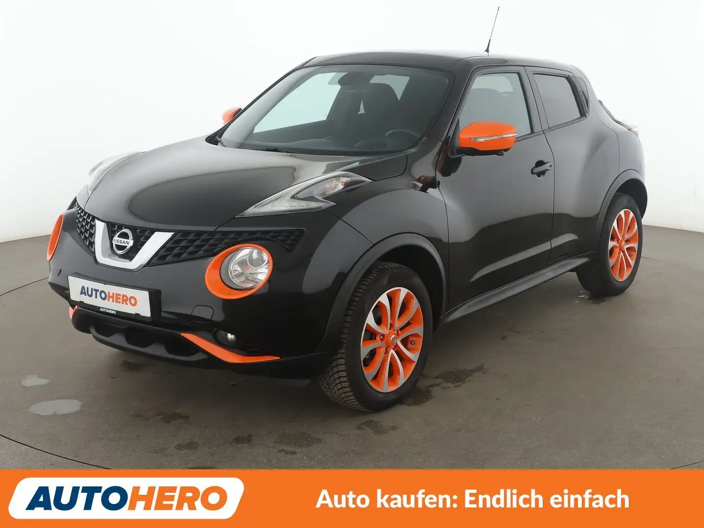 Nissan Juke 1.6 Tekna Aut.*NAVI*360*TEMPO* Schwarz - 1