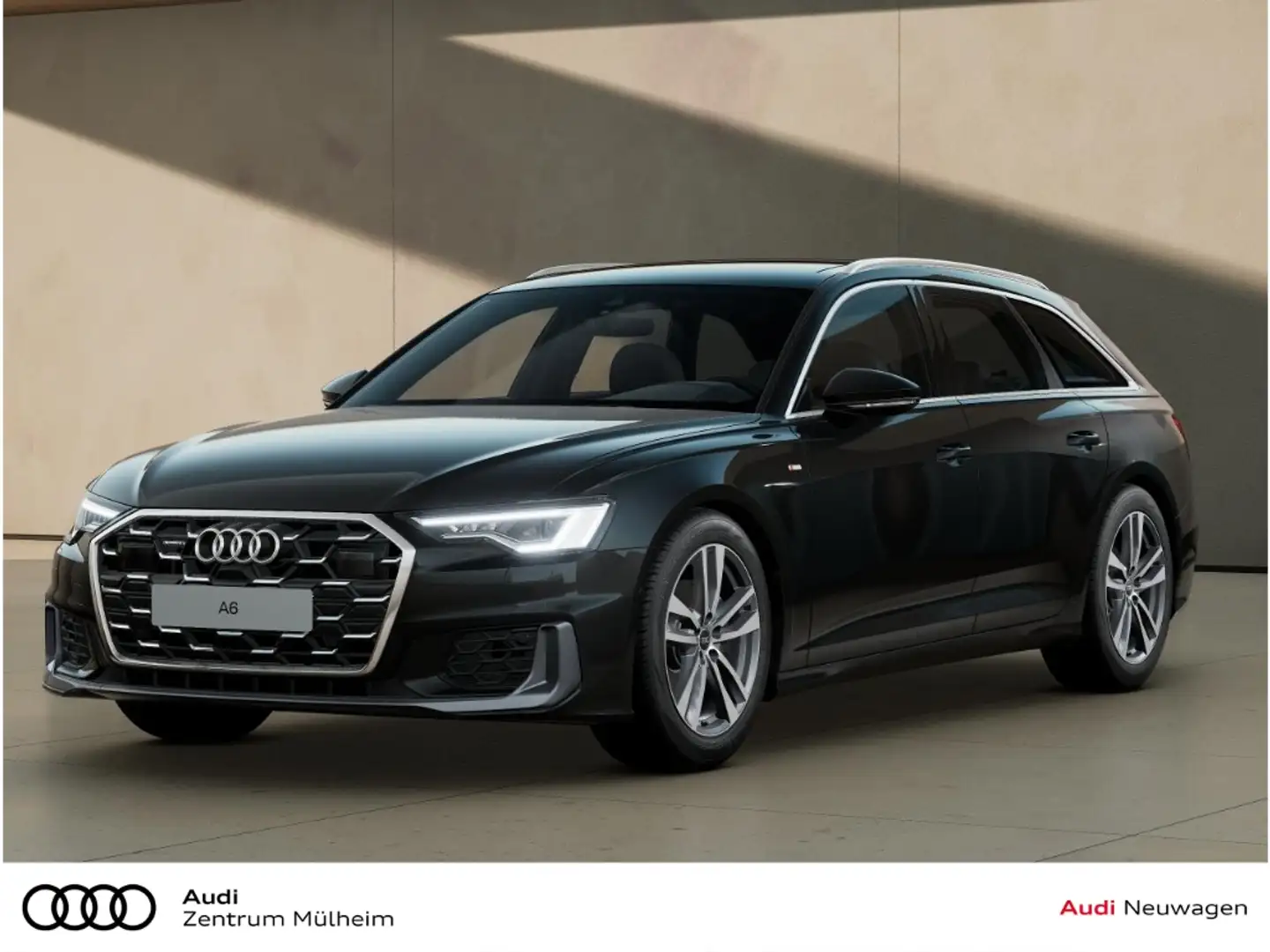 Audi A6 Avant 40 TDI quattro S line Navi Matrix LED Rückfa Schwarz - 2