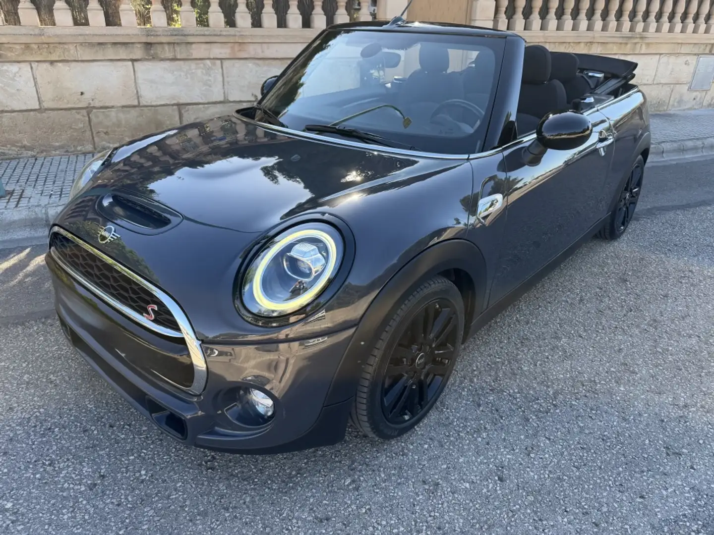 MINI Cooper S Cabrio Aut. Gris - 1