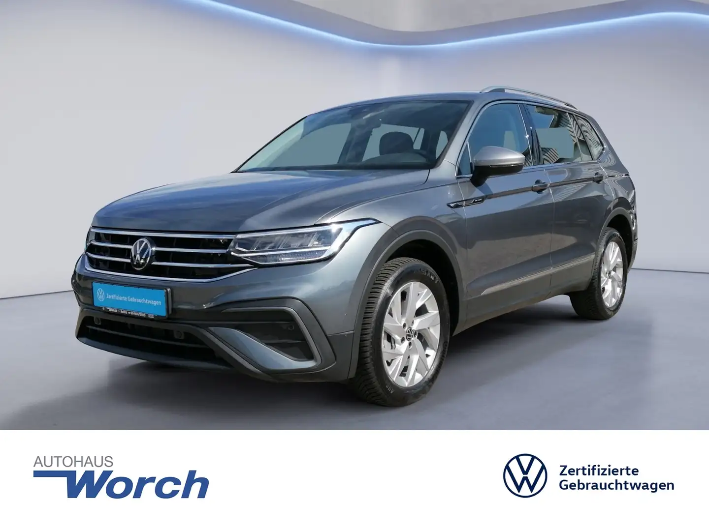 Volkswagen Tiguan Allspace 1.5 TSI DSG Life AHK+7-SITZER+RFK+ Grau - 1