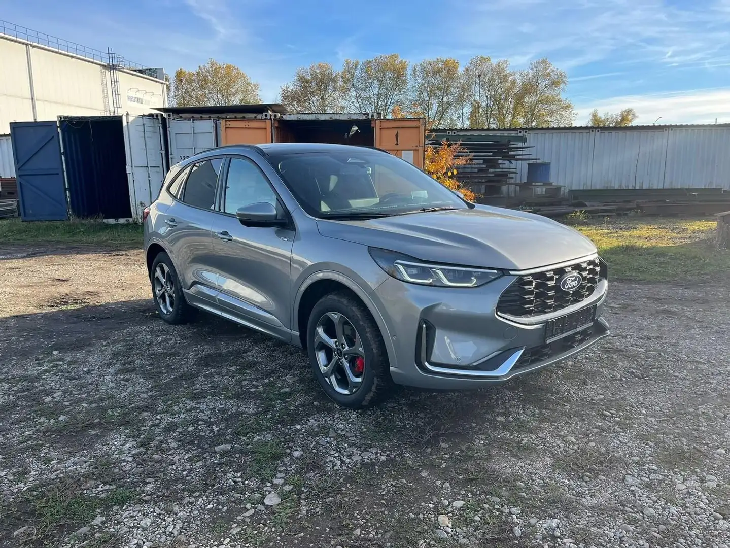 Ford Kuga ST-Line X FHEV AWD HUD Pano AHK ACC Kam360 134 ... Silber - 2