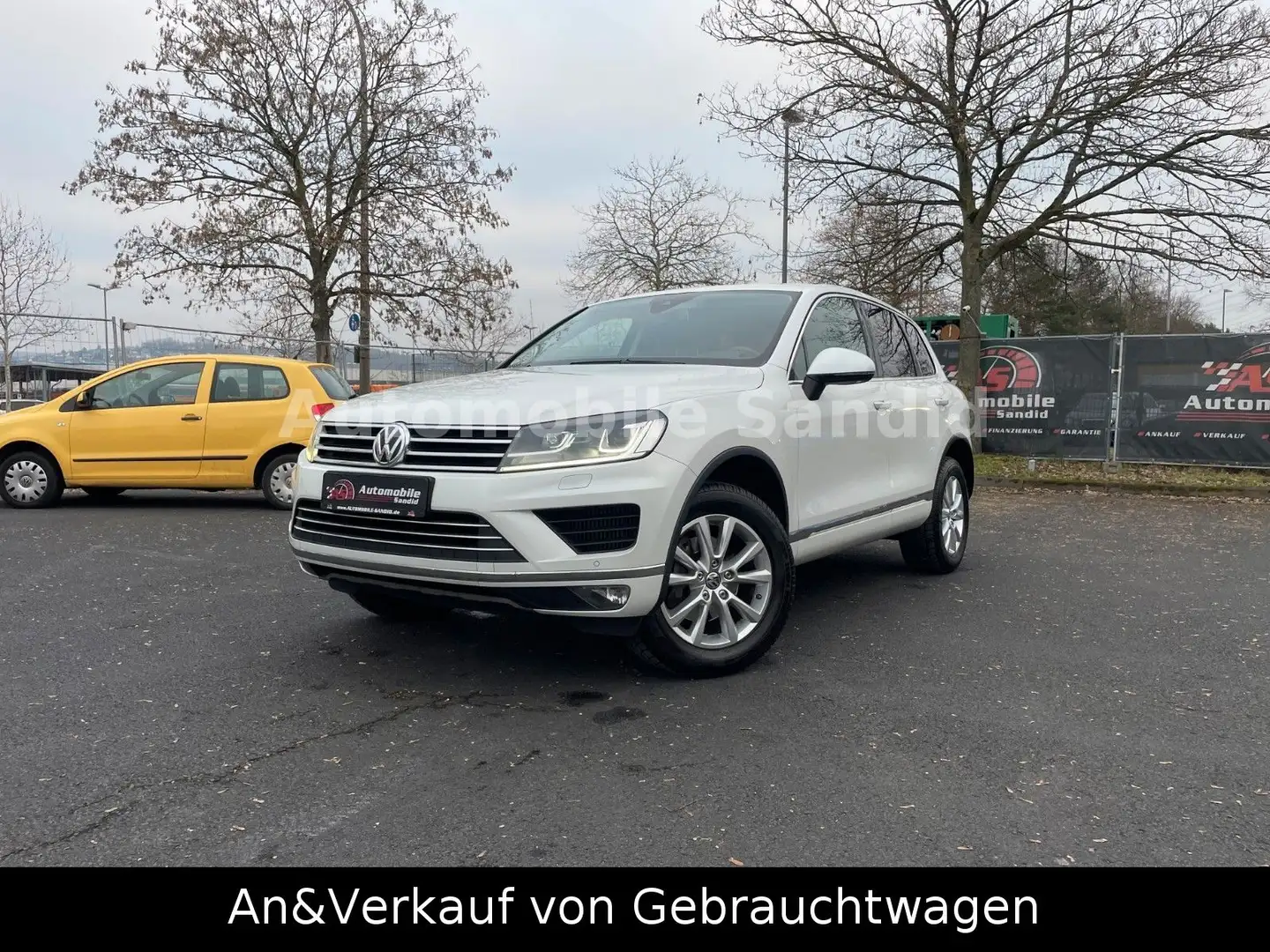 Volkswagen Touareg V6 TDI BMT*Start-Stopp 4Mot*Pano*AHK Blanco - 1