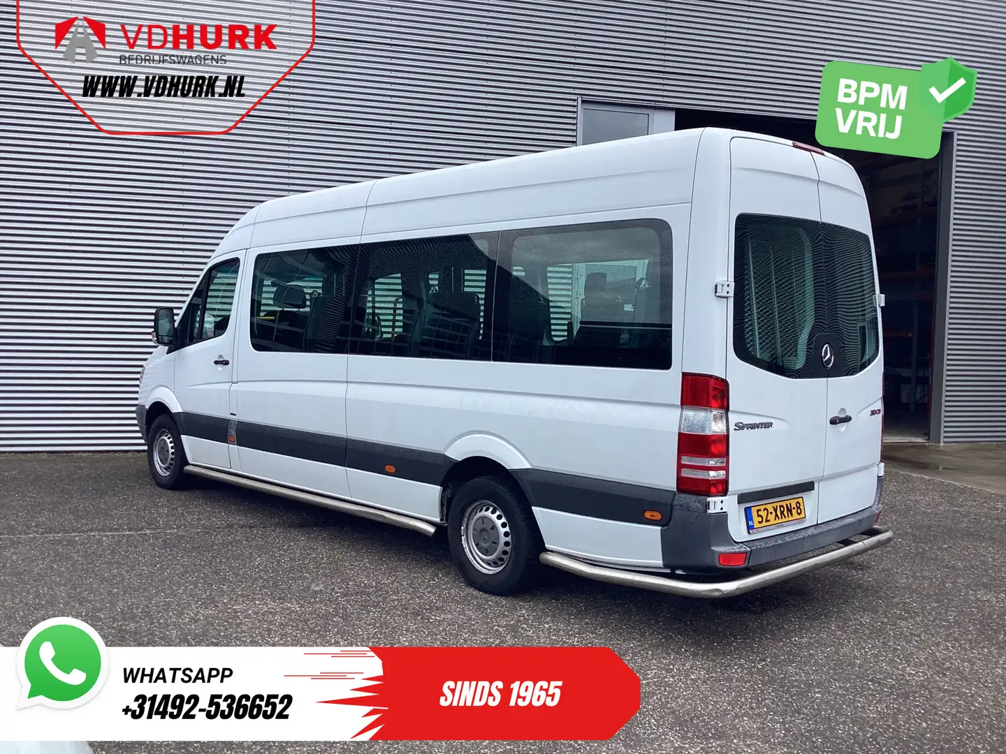 Mercedes-Benz Sprinter 313 2.2 CDI L3H2 €10.572 Incl. BTW BPM VRIJ! EXPOR Wit - 2