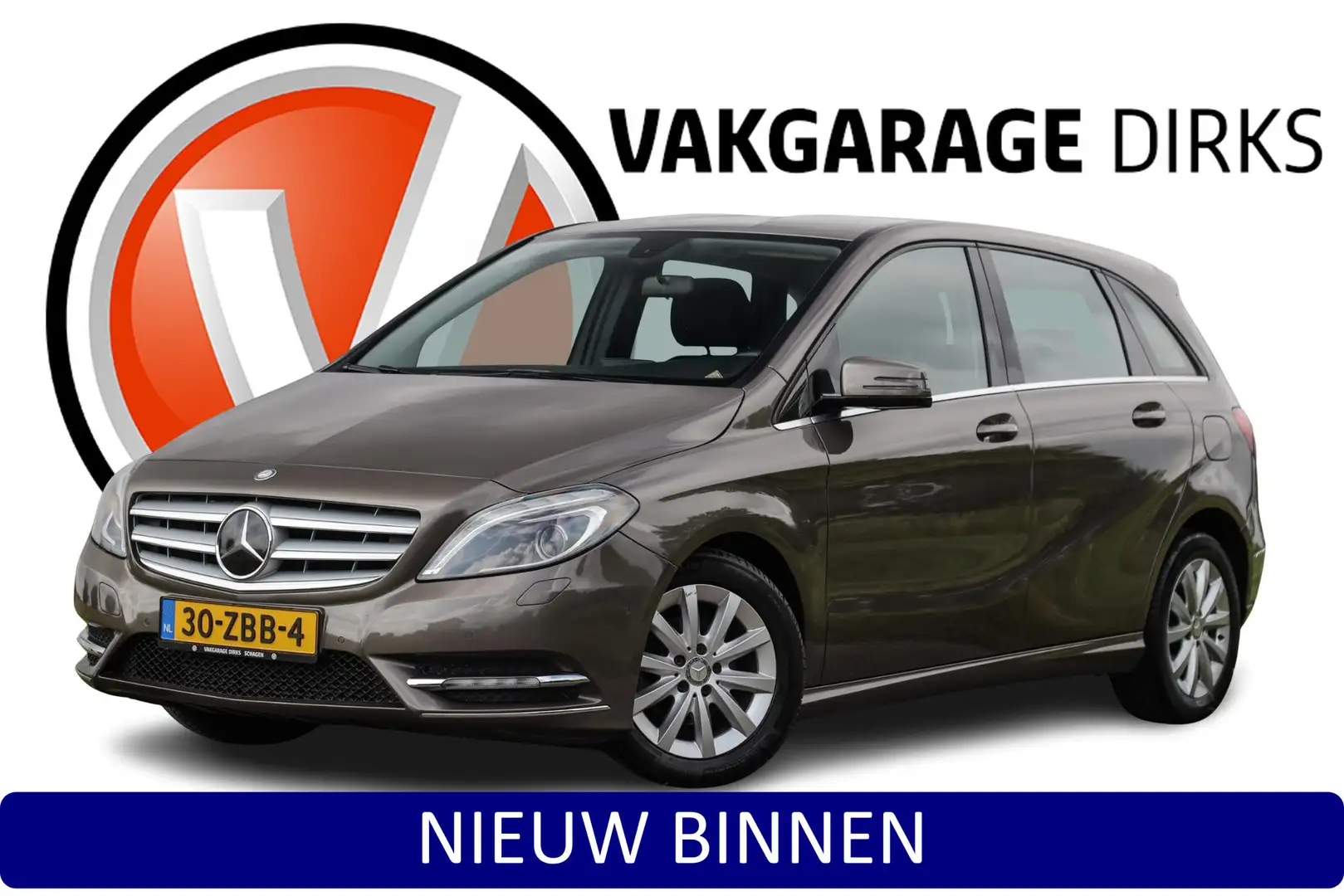 Mercedes-Benz B 180 Aut. Ambition ✅ Xenon ✅ Trekhaak ✅ Cruise Grijs - 1