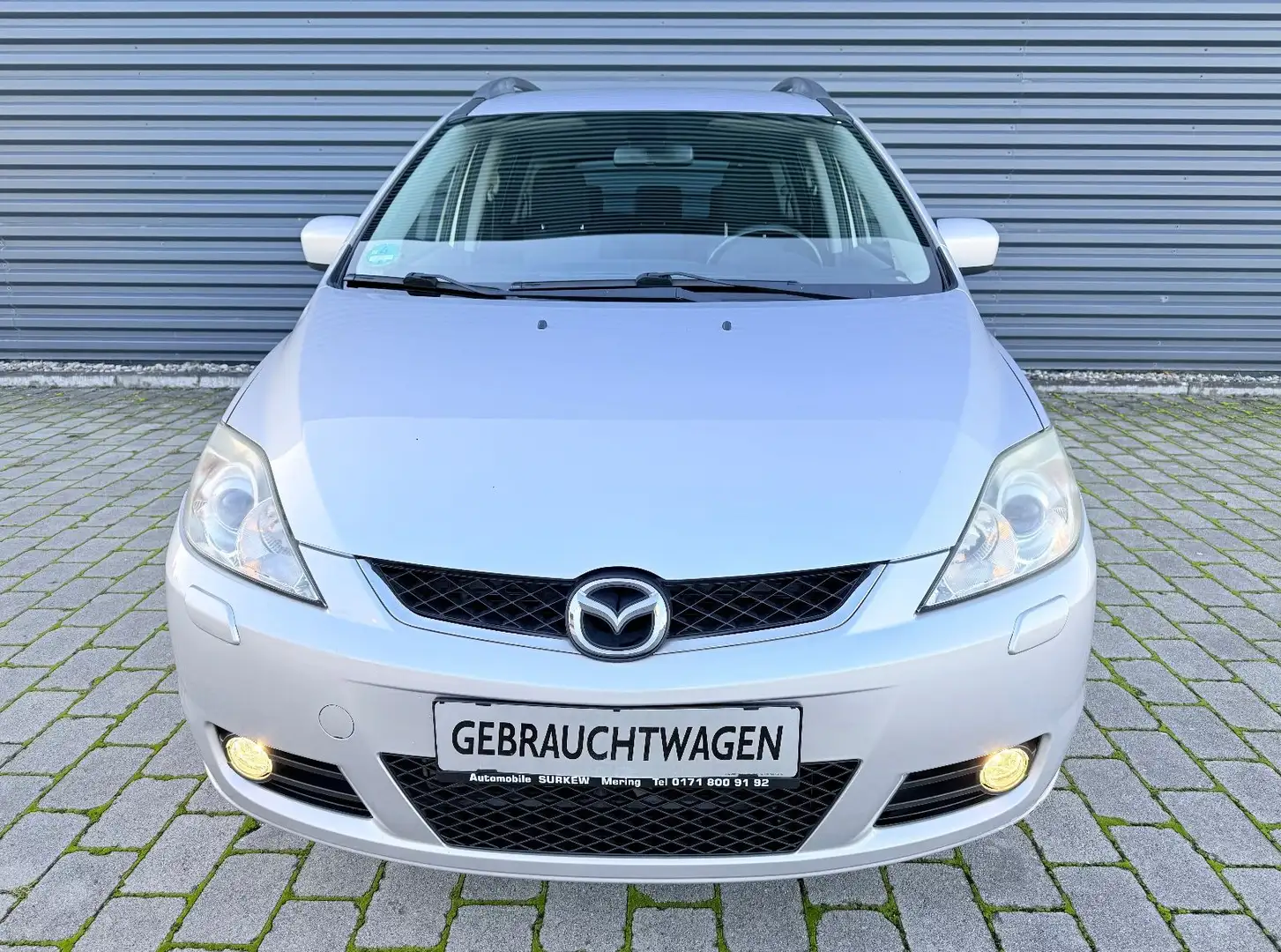 Mazda 5 Lim. 2.0 Top/Klimaauto./7-Sitze/1 Hand/TÜV:neu Silber - 2