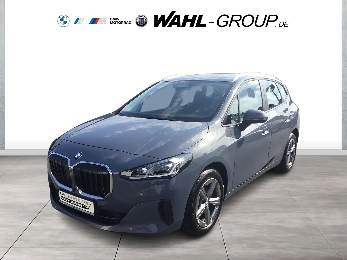 BMW 218 d ACTIVE TOURER DKG NAVI KOMFORTZG DACHRELING Grijs - 1