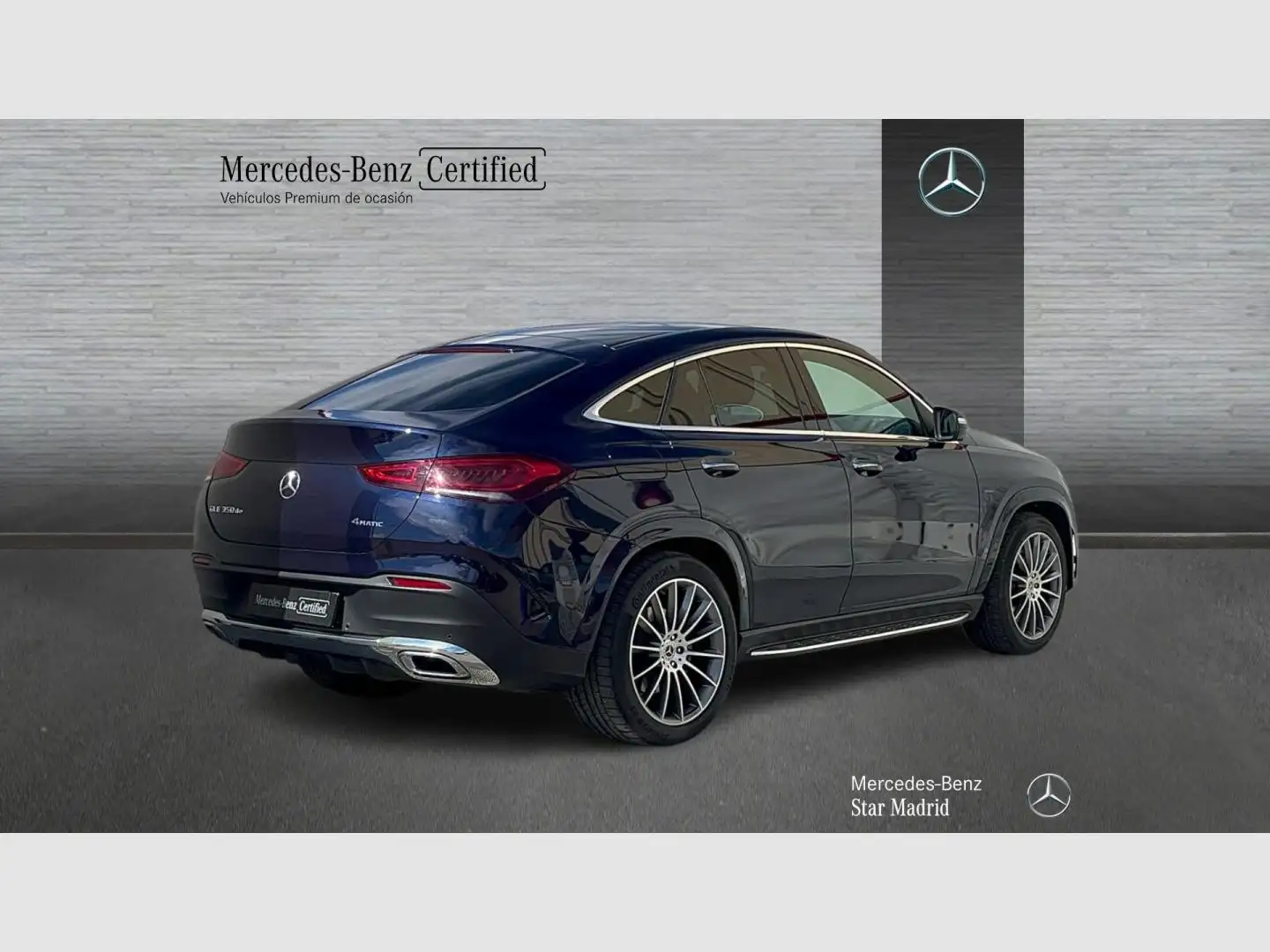 Mercedes-Benz GLE 350 Coupé de 4MATIC (Híbrido Enchufable) Azul - 2