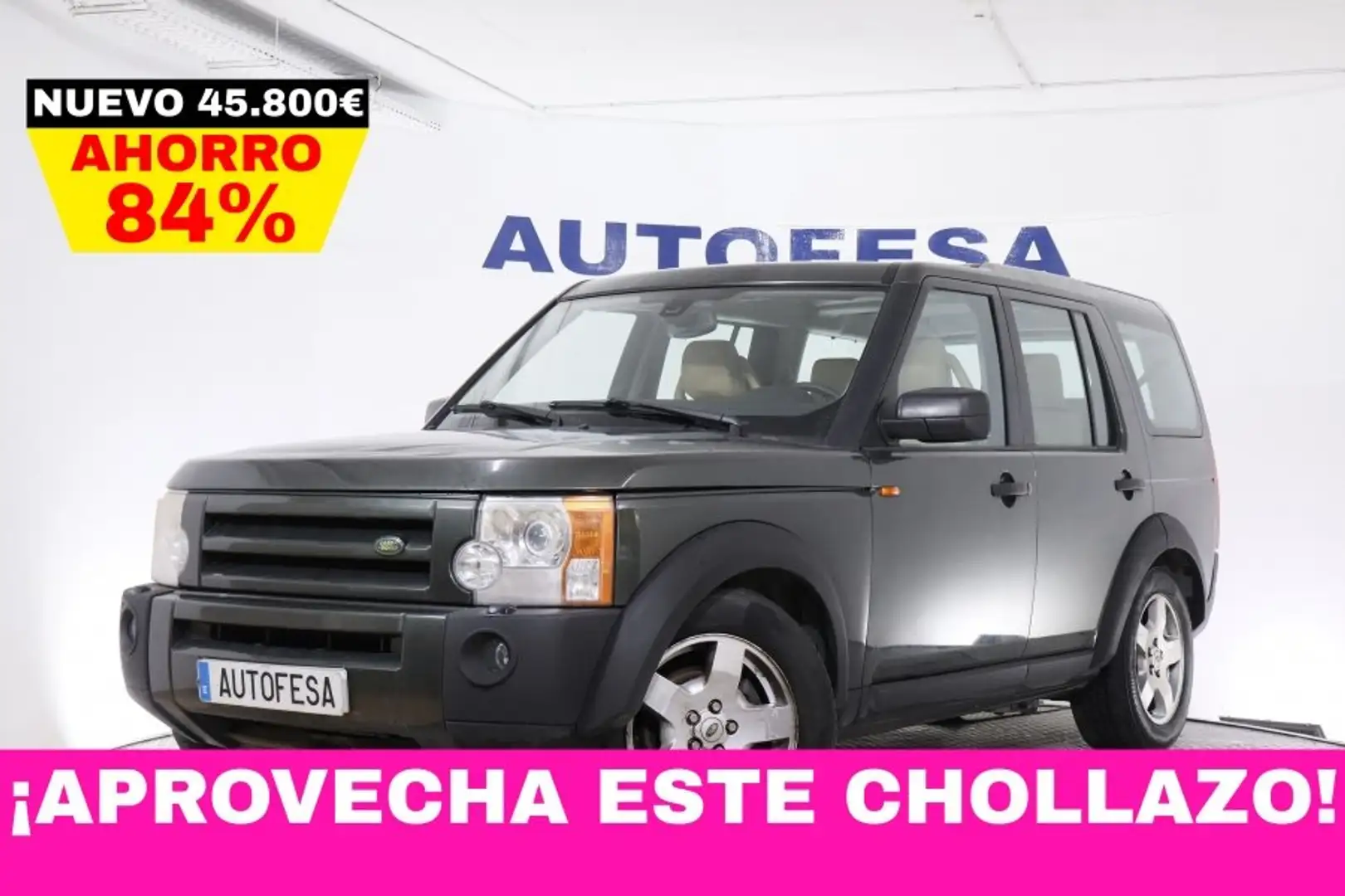 Land Rover Discovery 3 TDV6 2.7 HSE AUTO 7PLAZAS 5P # BOLA, CUERO Groen - 1