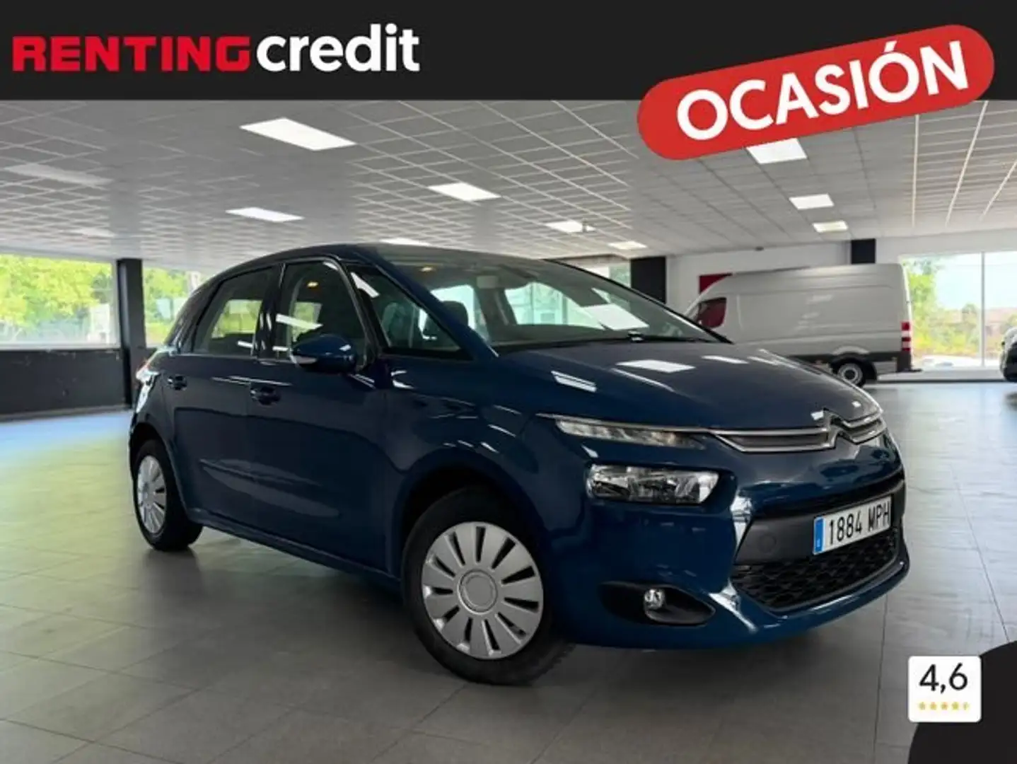 Citroen C4 BlueHDi 120cv EAT6 Feel Azul - 1