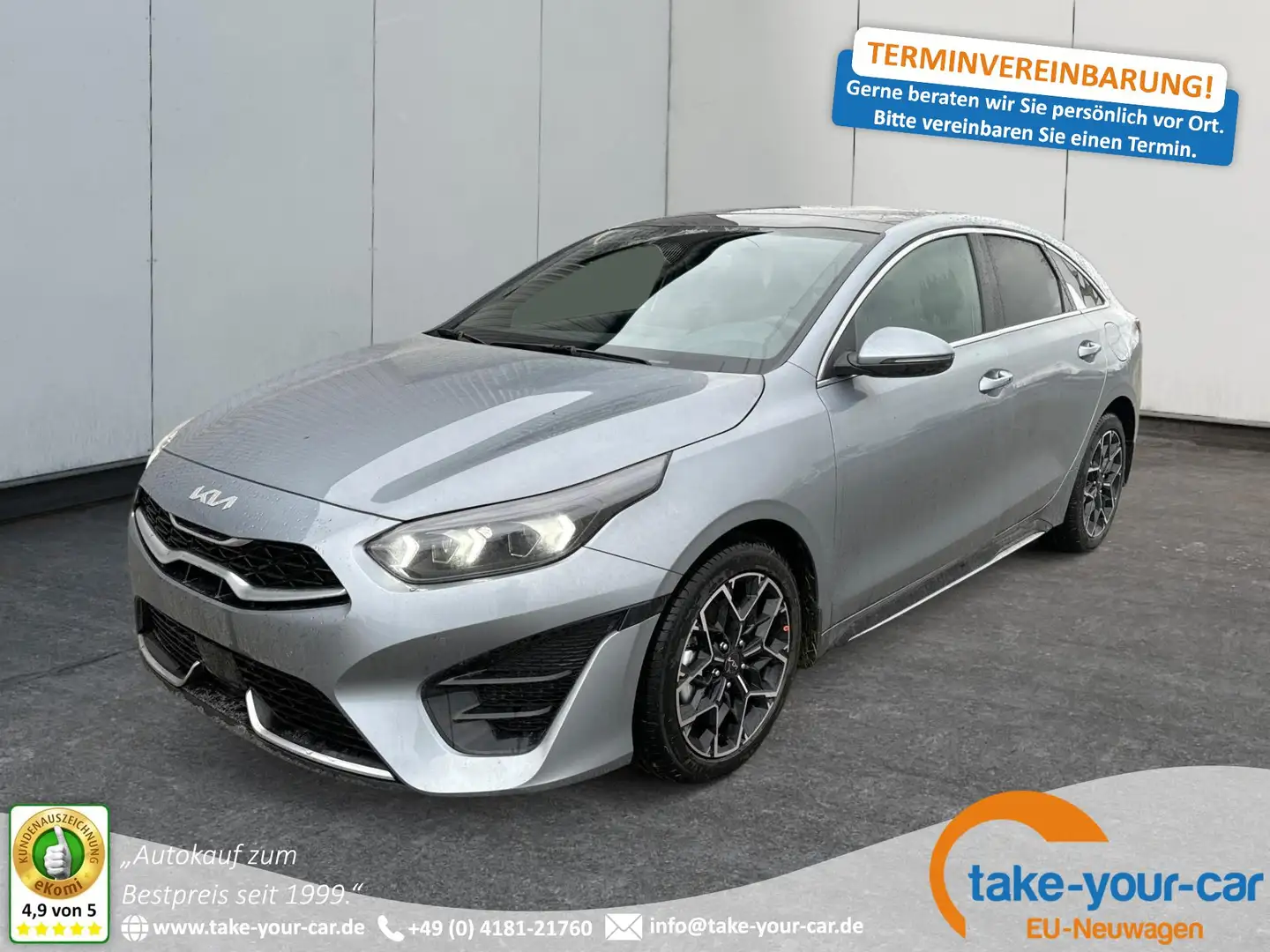 Kia ProCeed / pro_cee'd Ultimate Edition DCT+PANO+NAVI+ACC+KAMERA+LED+S... Argent - 1