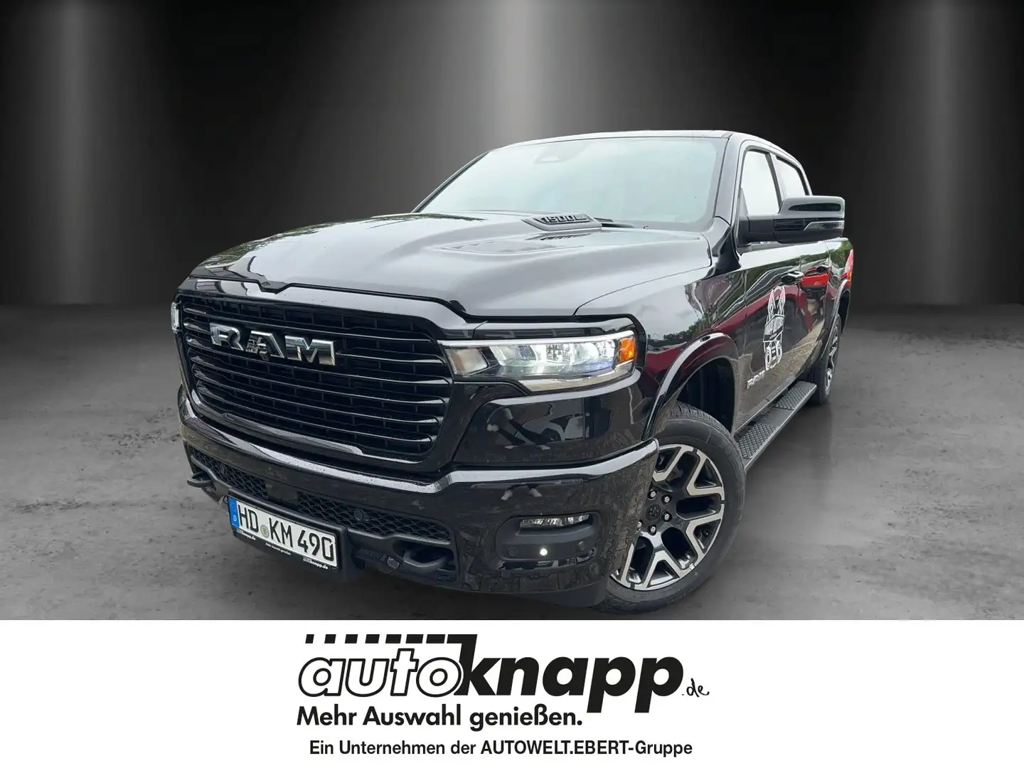 Dodge RAM 1500 Laramie Sport HURRICANE AHK 3500/LPG/ Negro - 1