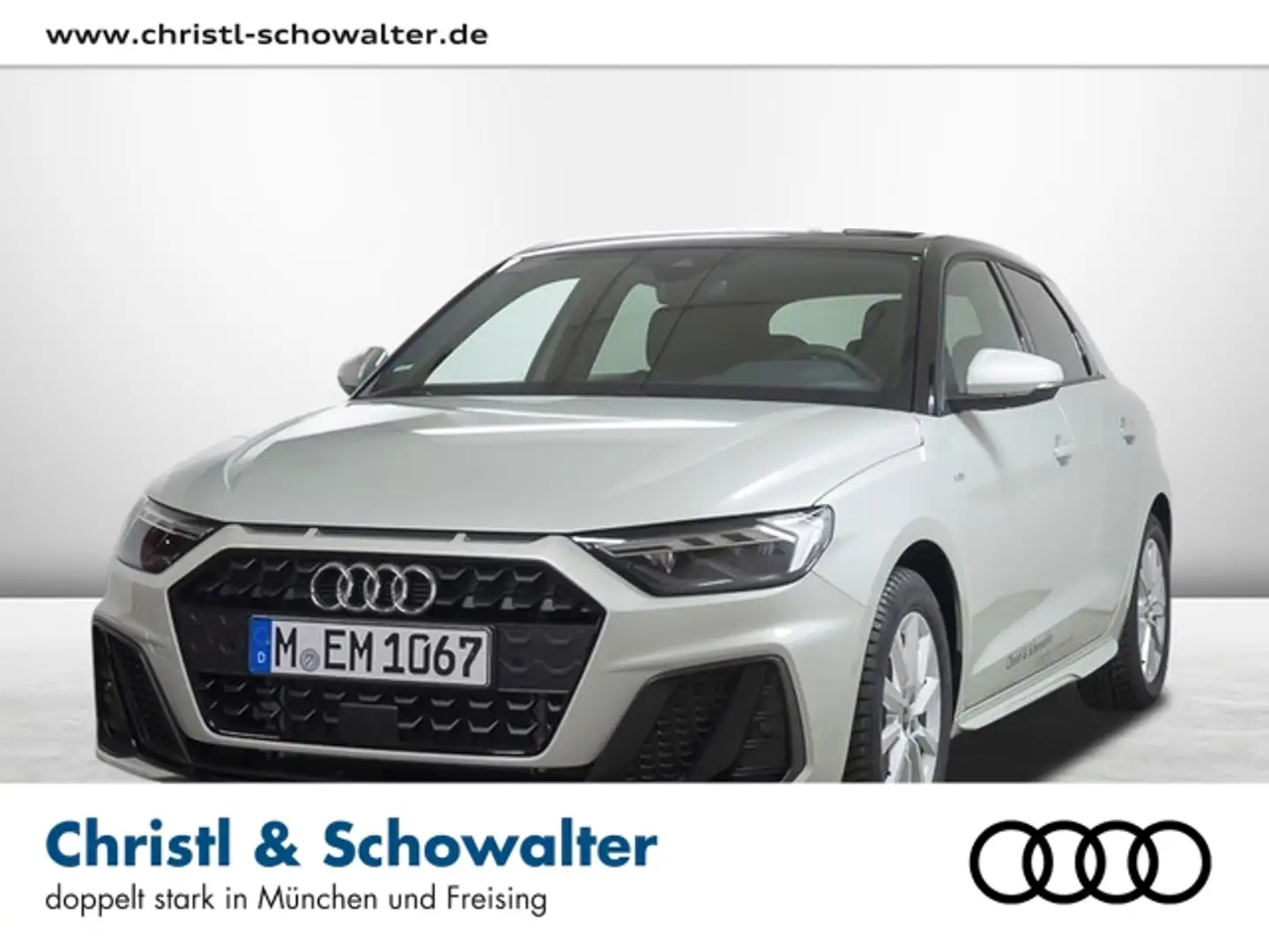 Audi A1 Sportback 35 TFSI S-tronic S line LED NAVI Silber - 1