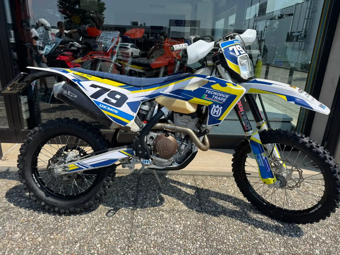 Husqvarna FE 350 2018 Blau - 1
