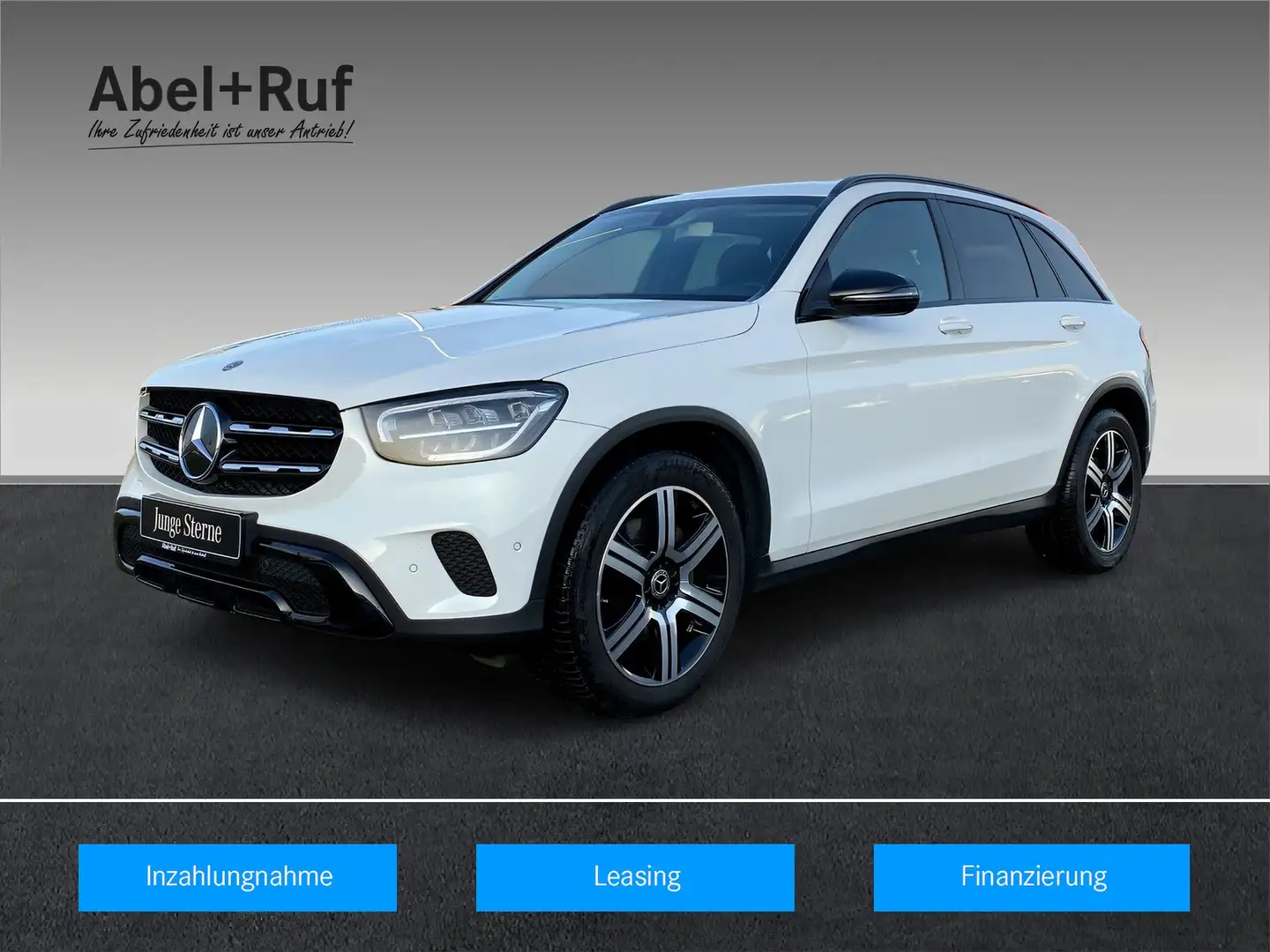 Mercedes-Benz GLC 300 d 4M MBUX+NIGHT+Chrom+StHz+LED+SHZ+19" Білий - 1