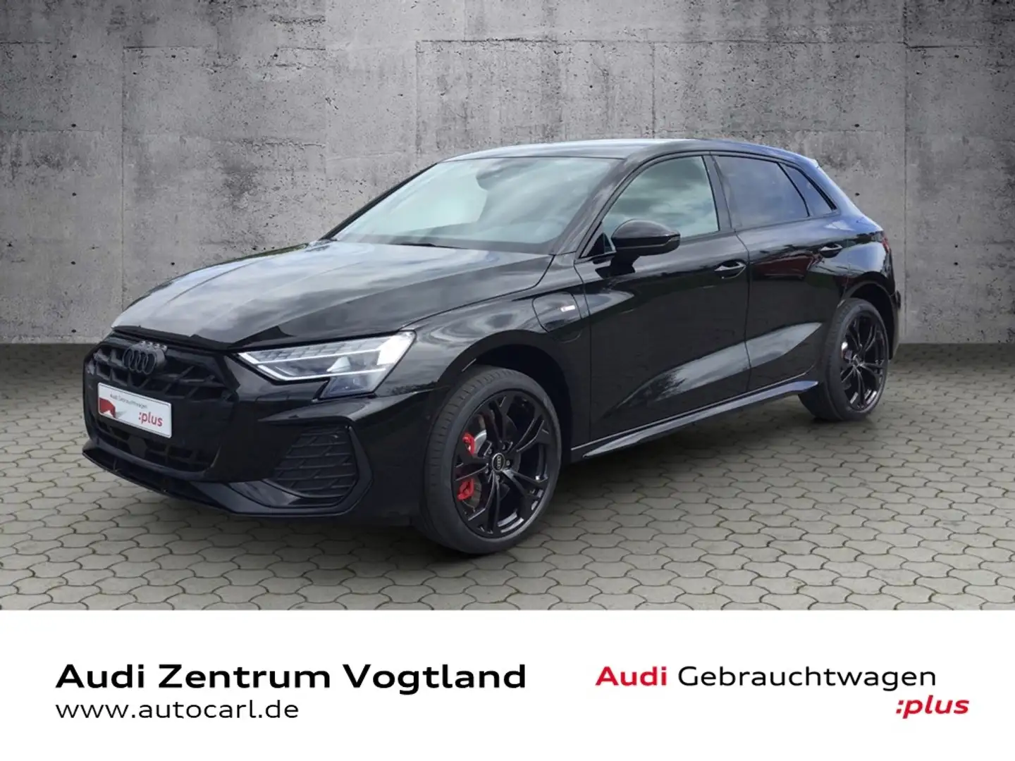 Audi A3 Sportback S line 45 TFSIe S tronic Schwarz - 1