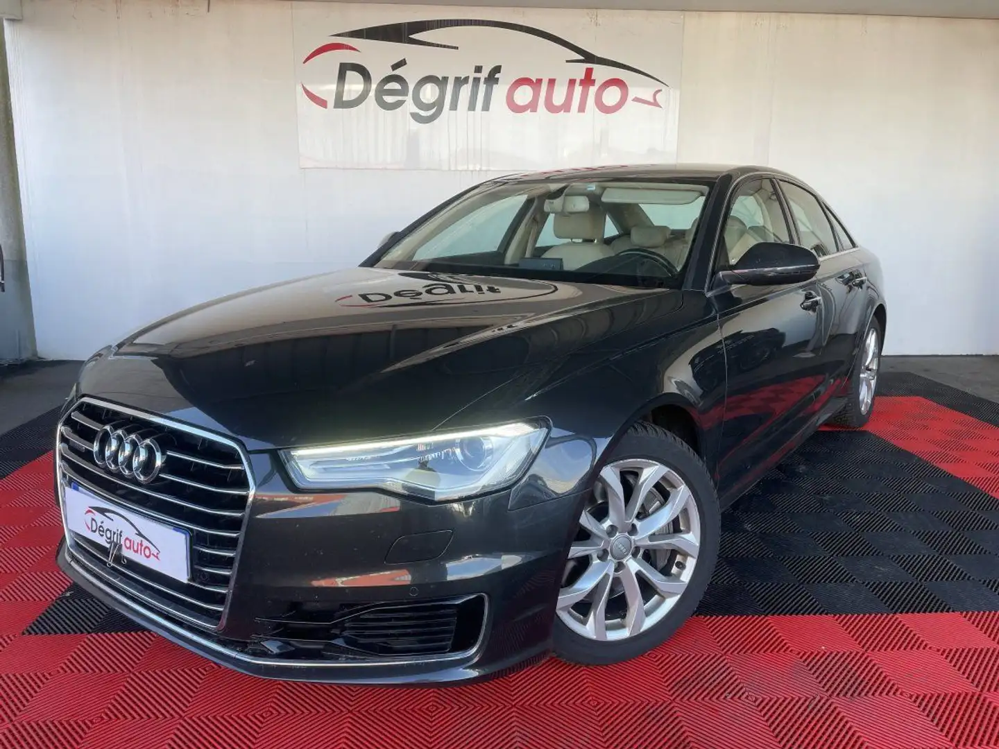 Audi A6 V6 3.0 BiTDI 320 Tiptronic 8 Quattro Ambition Luxe Gris - 1