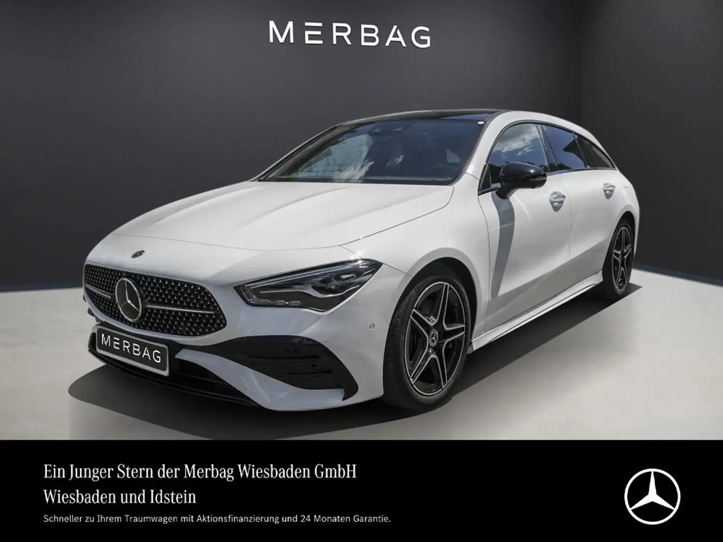 Mercedes-Benz CLA 220 d AMG-LINE PREMIUM PANO AHK NIGHT Bianco - 1