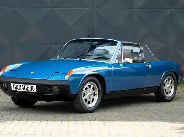 Porsche 914 2,0 Alaskablau Voll restauriert