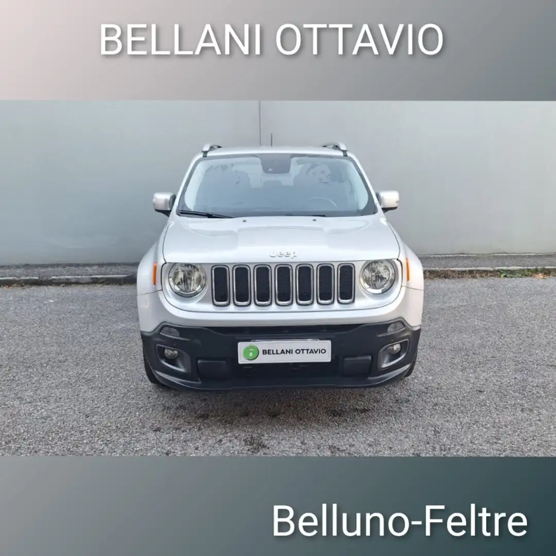 Jeep Renegade 1.6 Mjt 120 CV Limited Zilver - 2