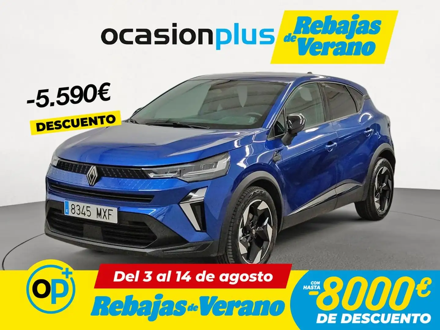 Renault Captur TCe Techno 67kW Azul - 1