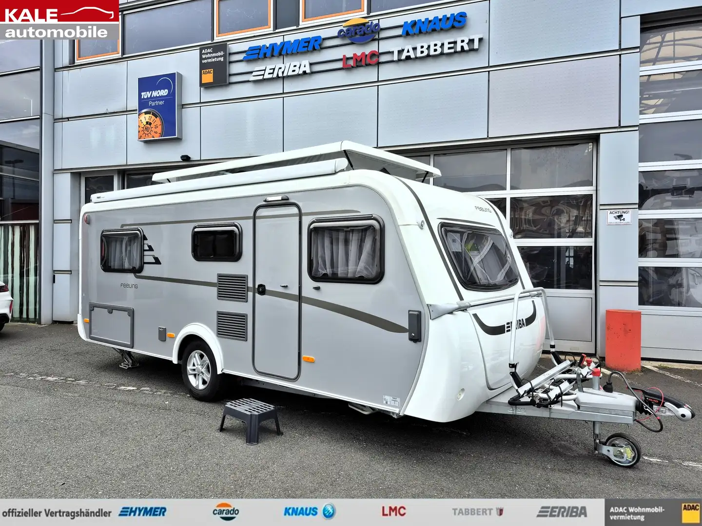 Hymer/Eriba Feeling 442*1.500kg*Markise*Fahrradträger* Argent - 1