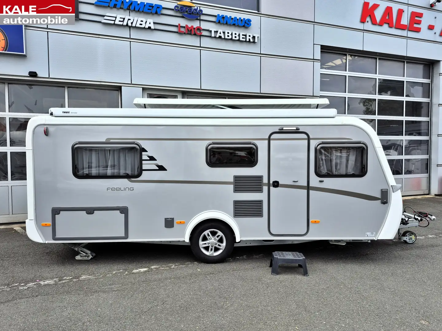 Hymer/Eriba Feeling 442*1.500kg*Markise*Fahrradträger* Argent - 2