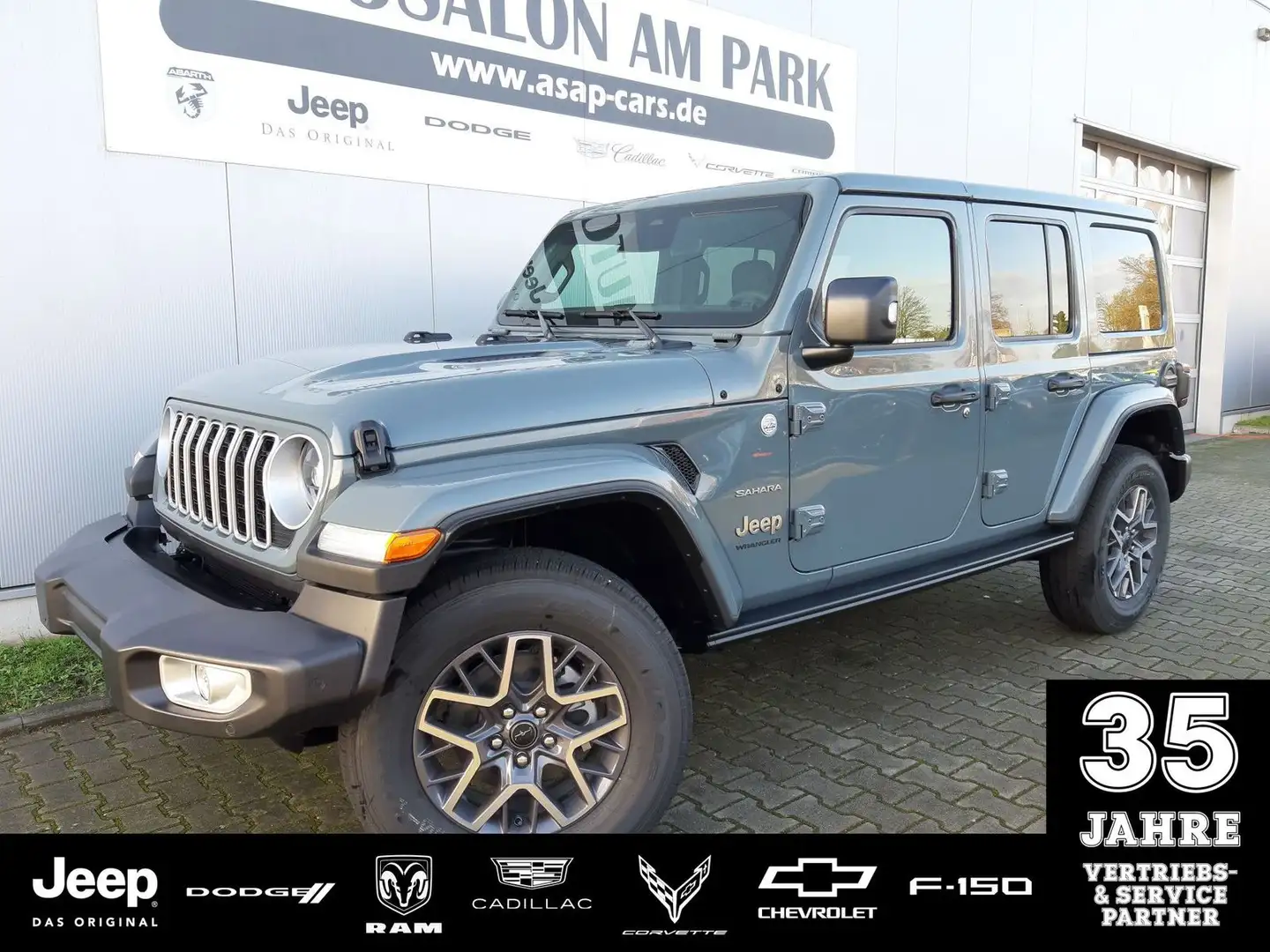 Jeep Wrangler Sahara 2.0 T Hardtop TOP PREIS Grau - 1