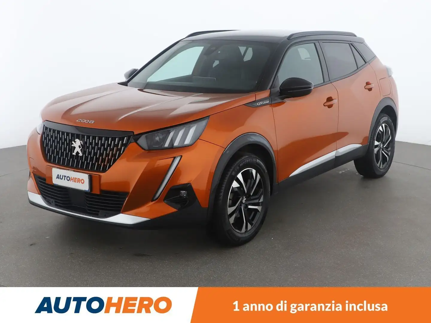 Peugeot 2008 1.5 Blue-HDi GT Line 100 CV Arancione - 1