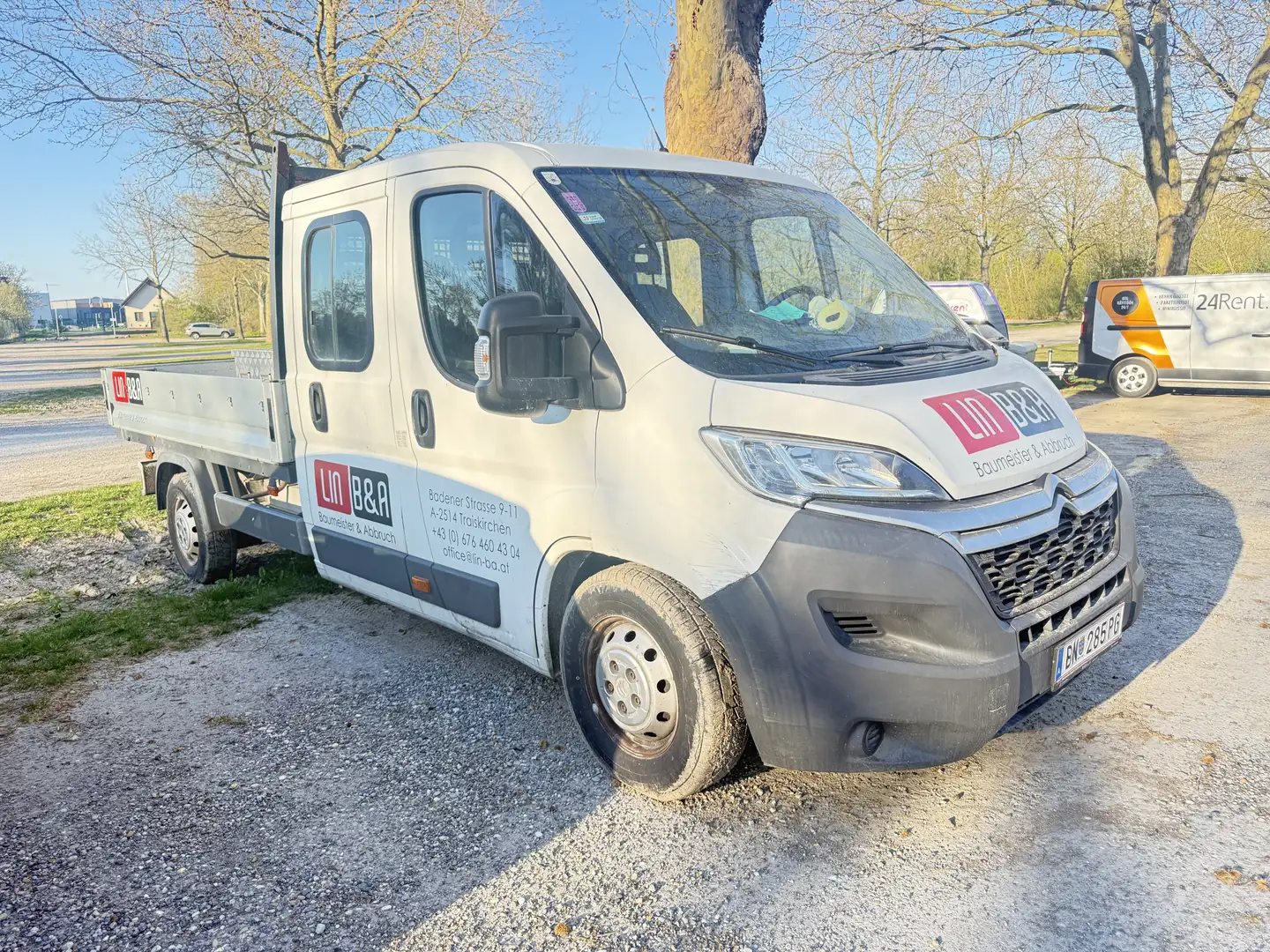 Citroen Jumper Pritsche Doppelkabine Mit Klima Weiß - 1