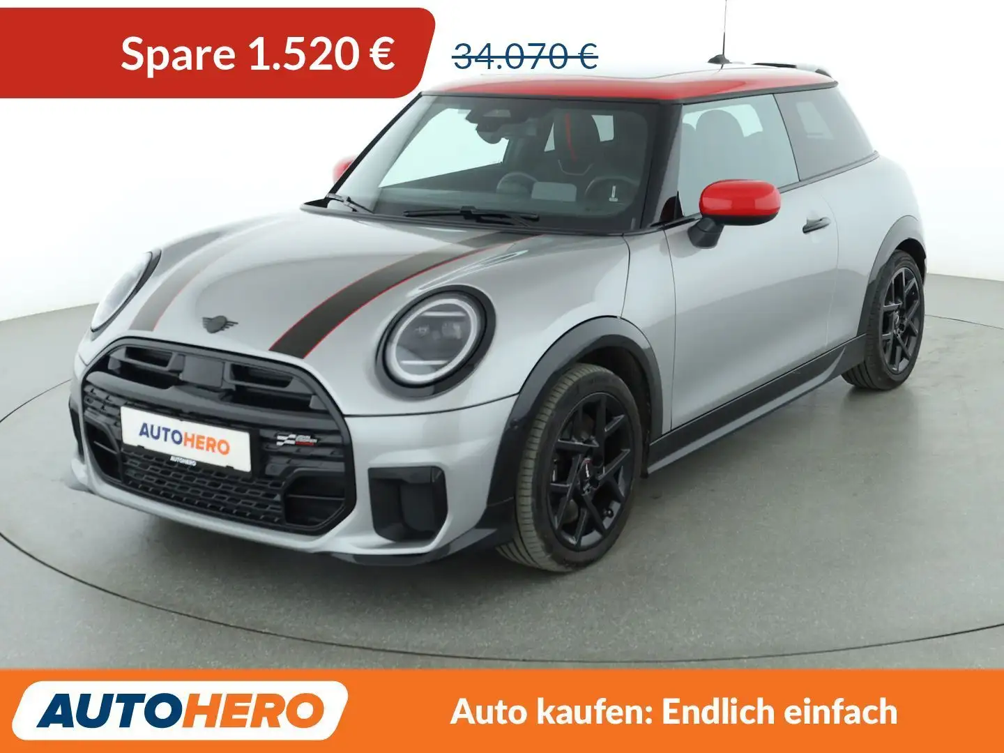 MINI Cooper S Cooper S John Cooper Works Trim Aut.*NAVI*HUD* Silber - 1