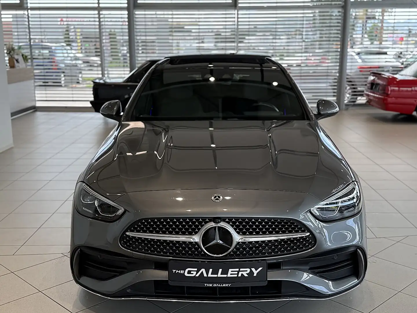Mercedes-Benz C 200 d AMG-Line Aut.*Panorama*Ambiente*Kamera*Lenk-A... Grau - 2