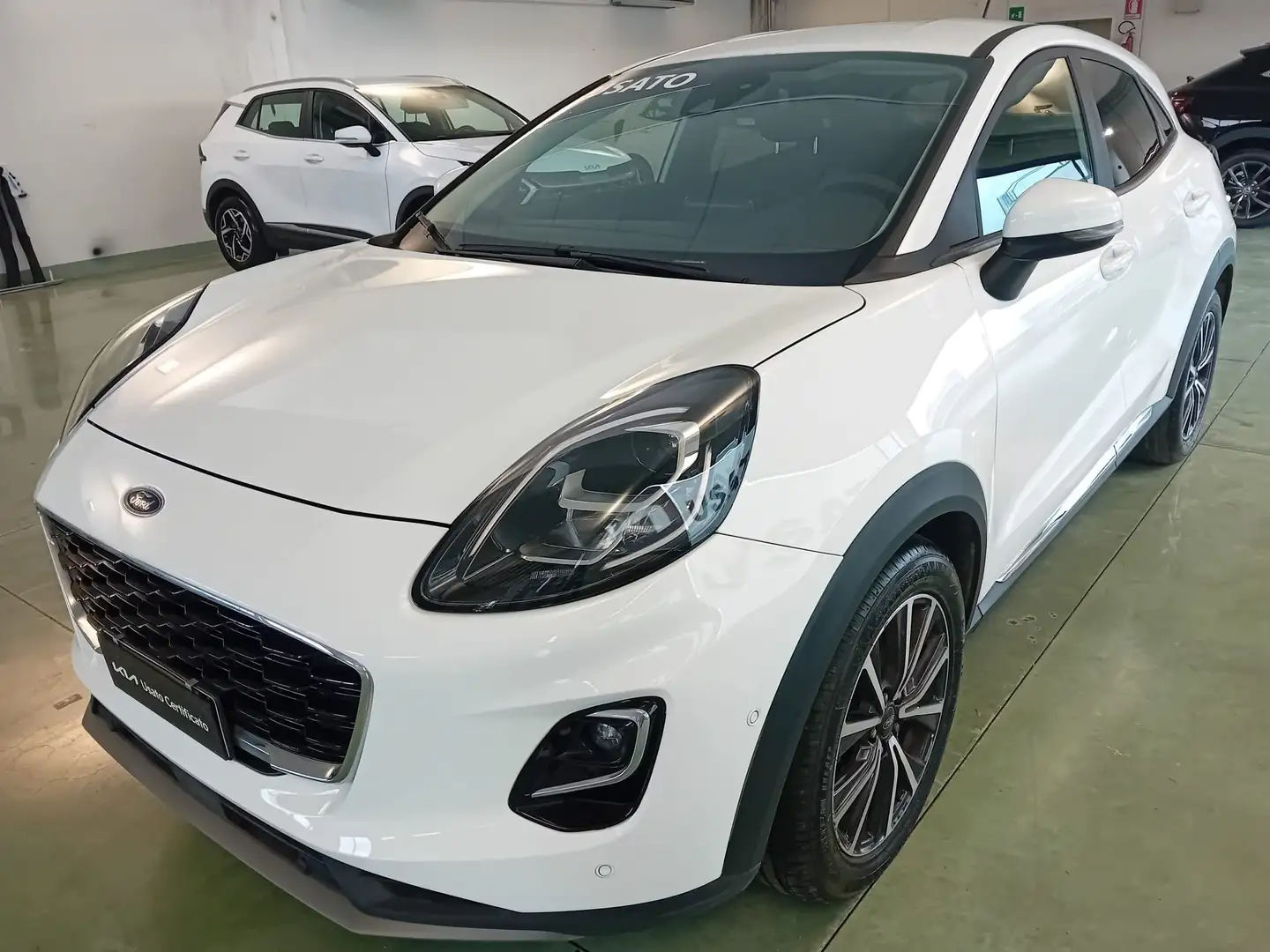 Ford Puma 1.0 EcoBoost Hybrid Titanium X 125cv Blanc - 1